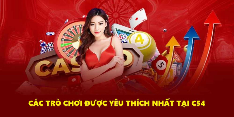 Các trò chơi được yêu thích nhất tại C54