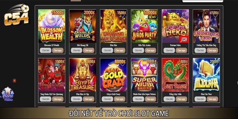 Tìm hiểu về trò chơi slot game thú vị hiện nay